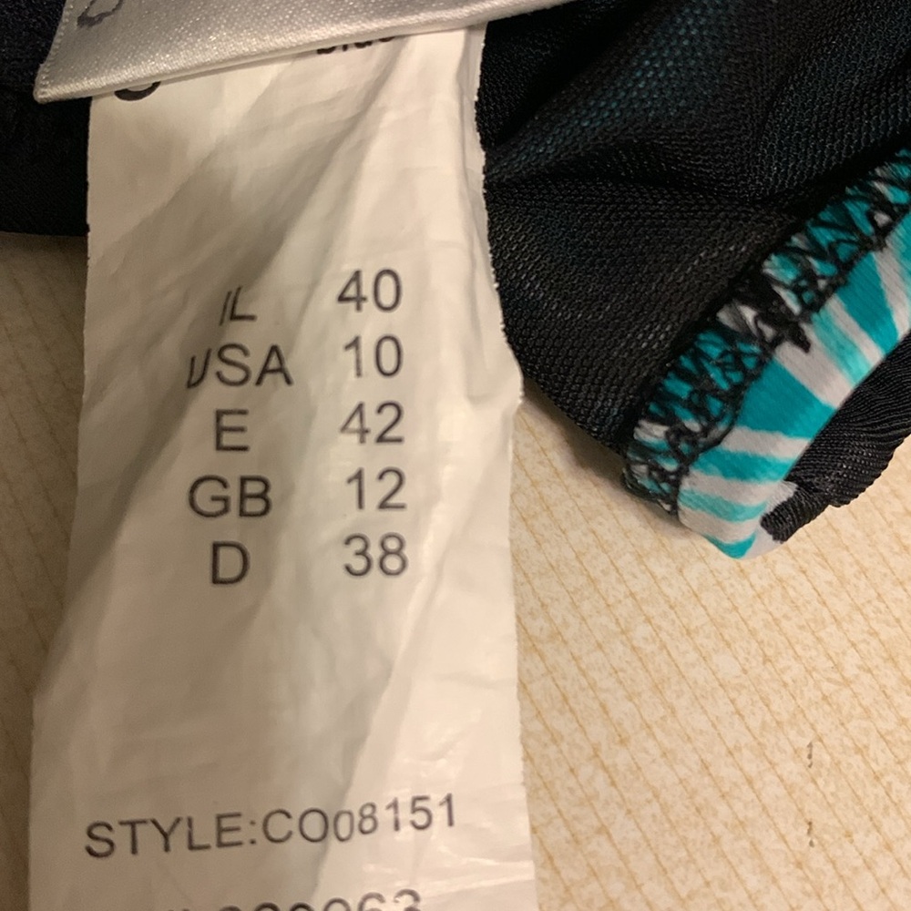 Gottex Blue One Piece Bathingsuit - Picture 7 of 7